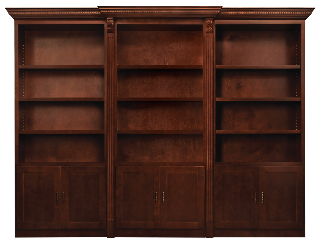 bookcase-stained-mahogany
