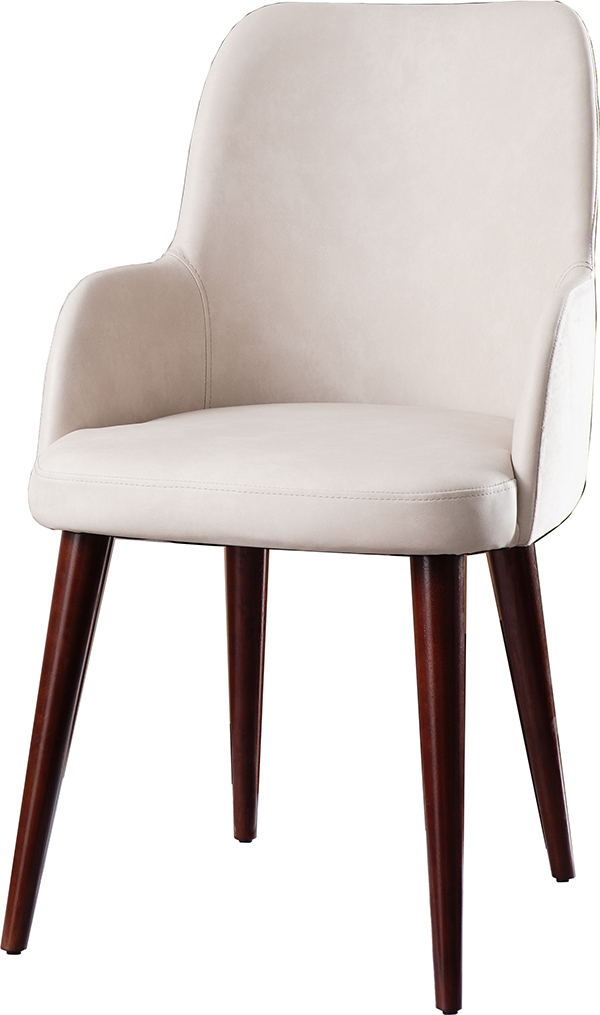 beautiful warm white wood arm chair dining room set
