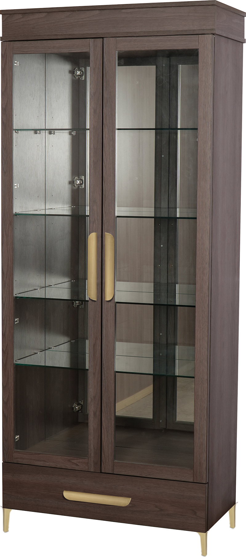 affordable dining room break front taupe