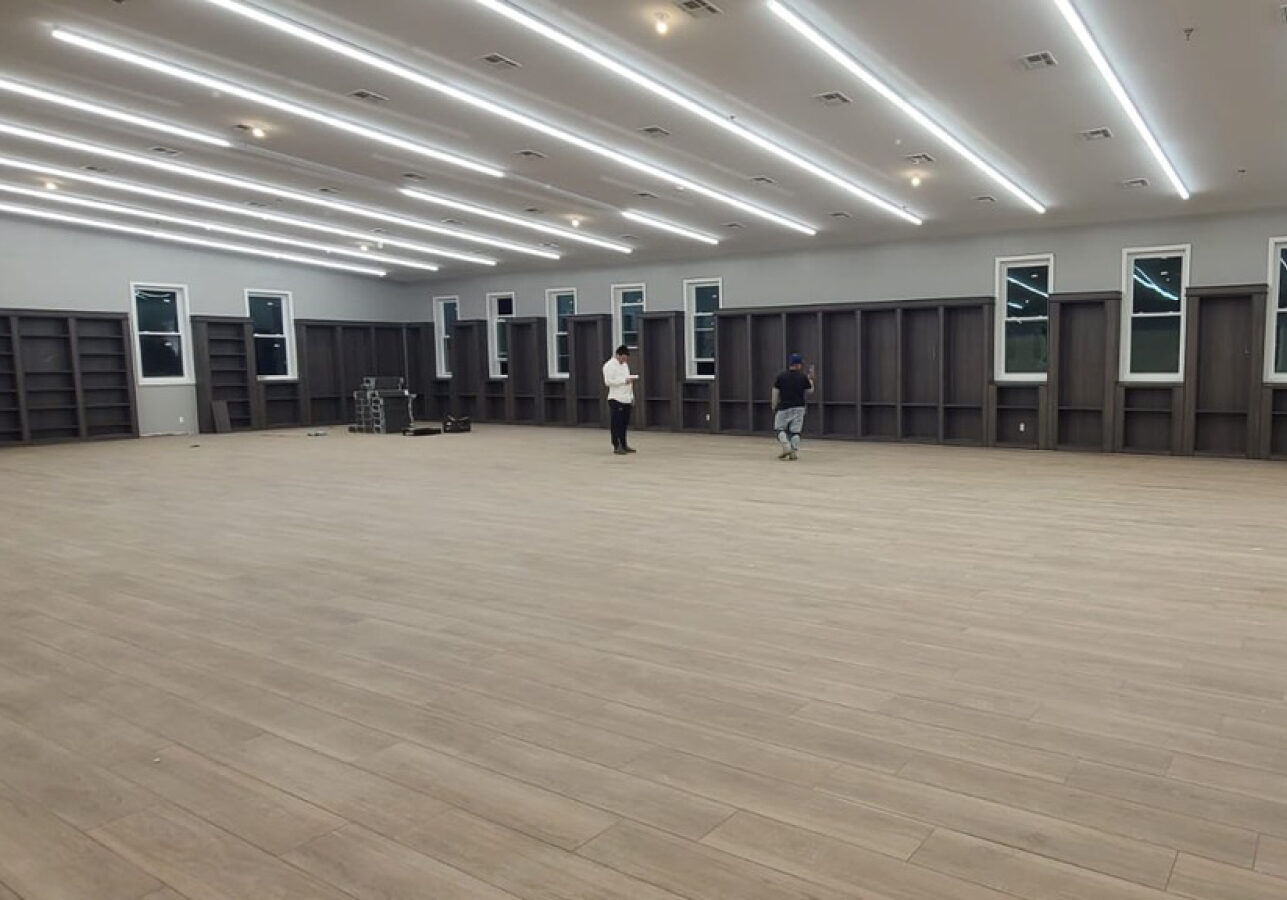 custom shelves in shul or yeshiva